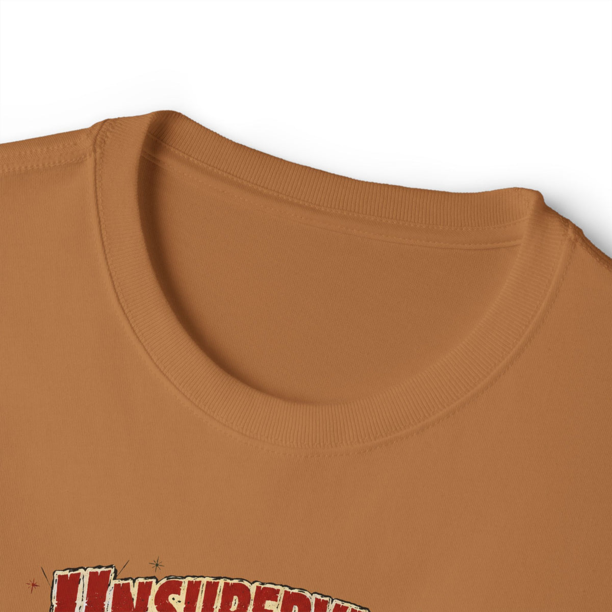 Unsupervised Again Tee — Funny Vacation Cabin Graphic T‑Shirt