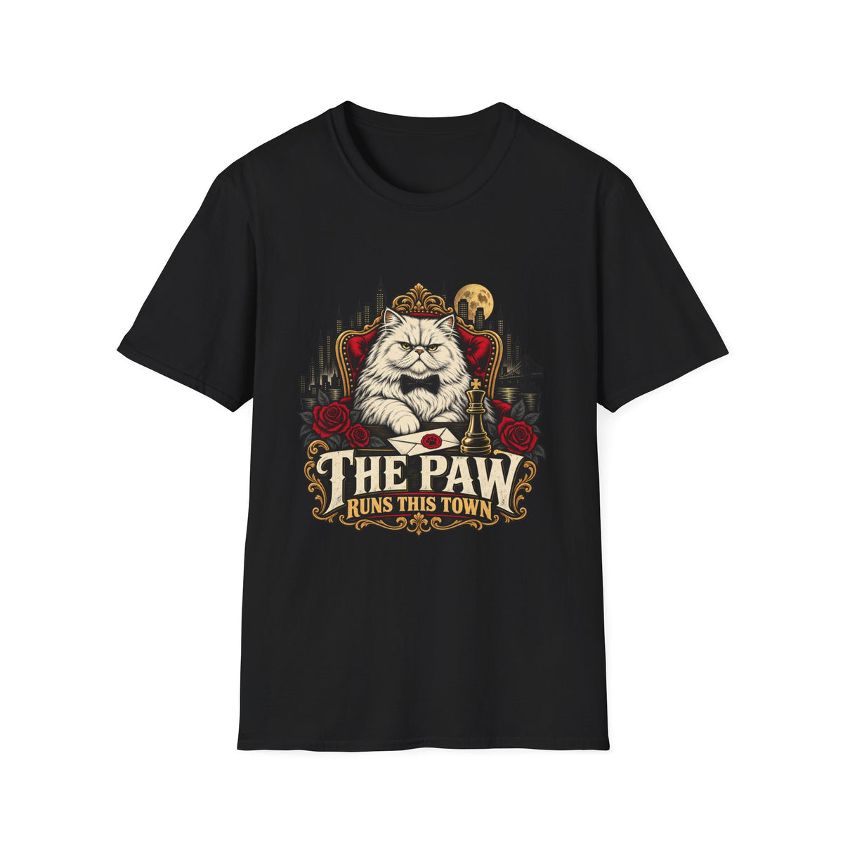 The Paw Runs This Towns T-Shirt