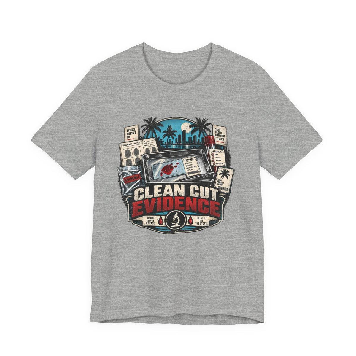 Clean Cut Evidence T-Shirt