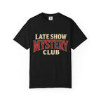 Mystery Club T-Shirt — "Late Show" Vintage Detective Graphic