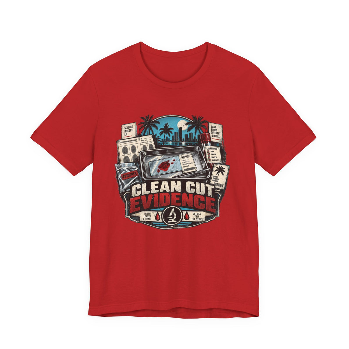 Clean Cut Evidence T-Shirt