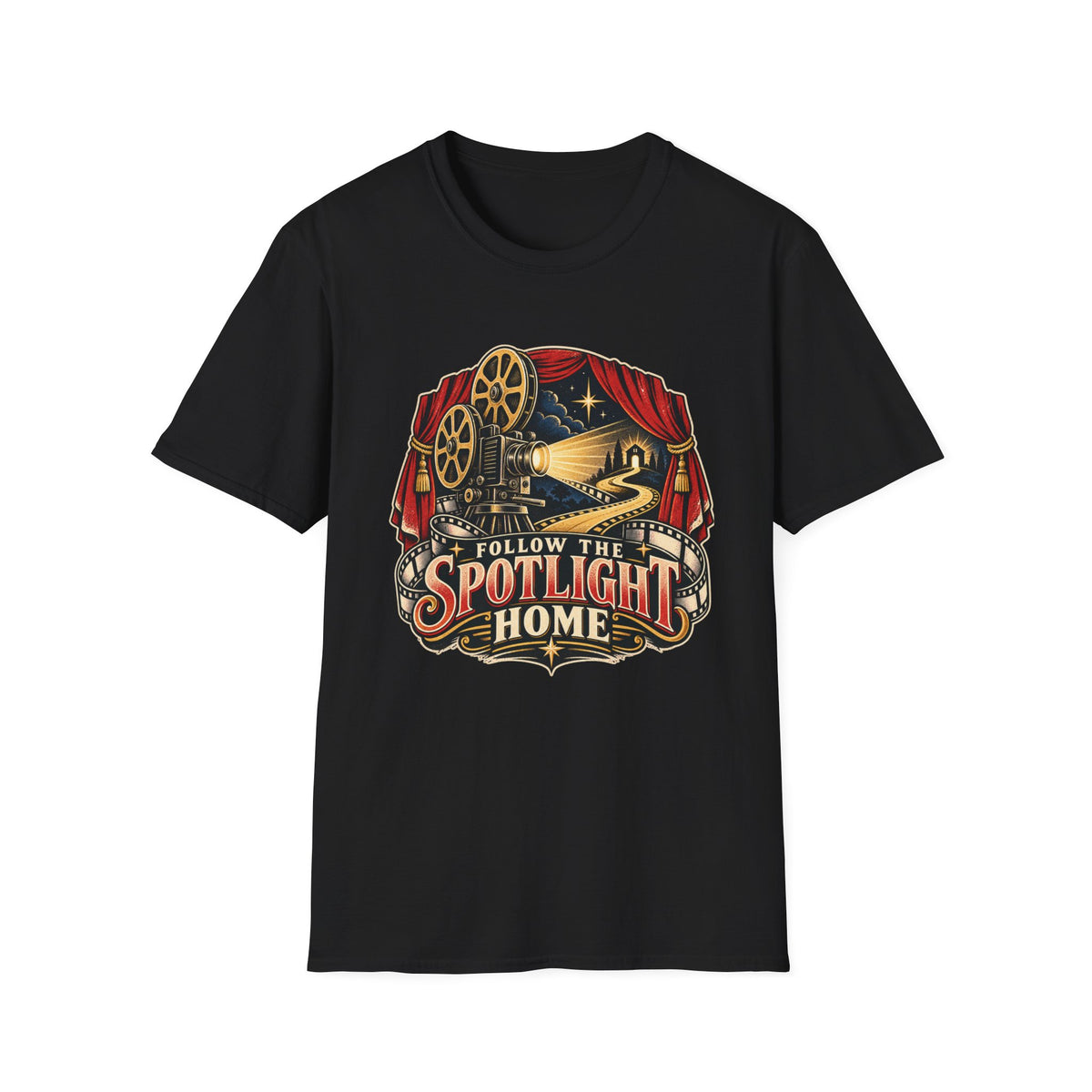 Follow The Spot Light Home T-Shirt