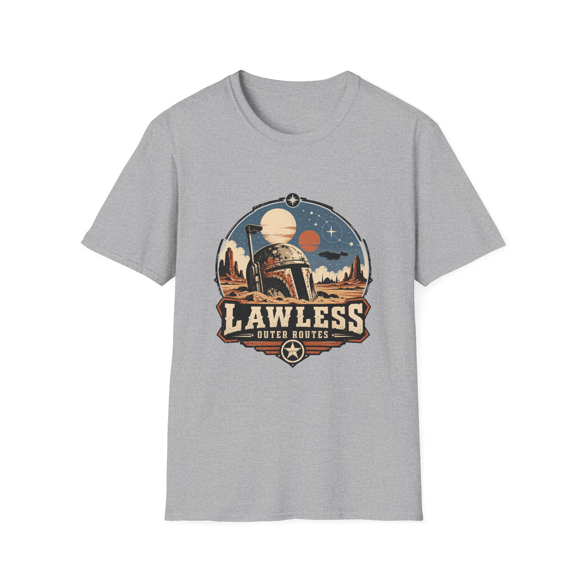 LawLess Outer Routes  T‑Shirt