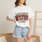 Mystery Club T-Shirt — "Late Show" Vintage Detective Graphic