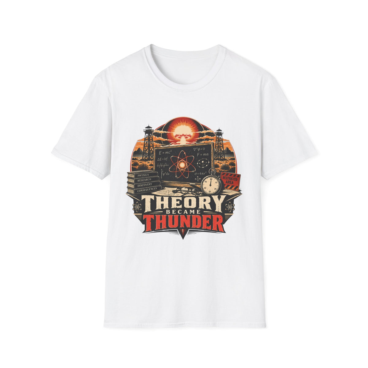 Theory Became Thunder  T‑Shirt