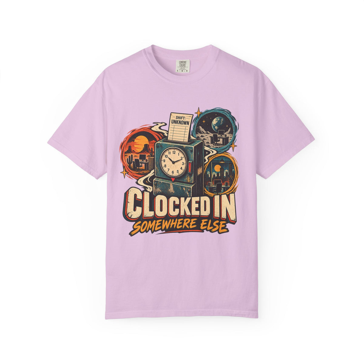 clocked in somewhere else  T-Shirt