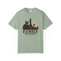 Family Business T-Shirt — Vintage Gothic Chess & Rose Graphic Tee