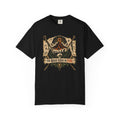 The Road Ends in Fire T-Shirt — Vintage Volcano Adventure Graphic Tee