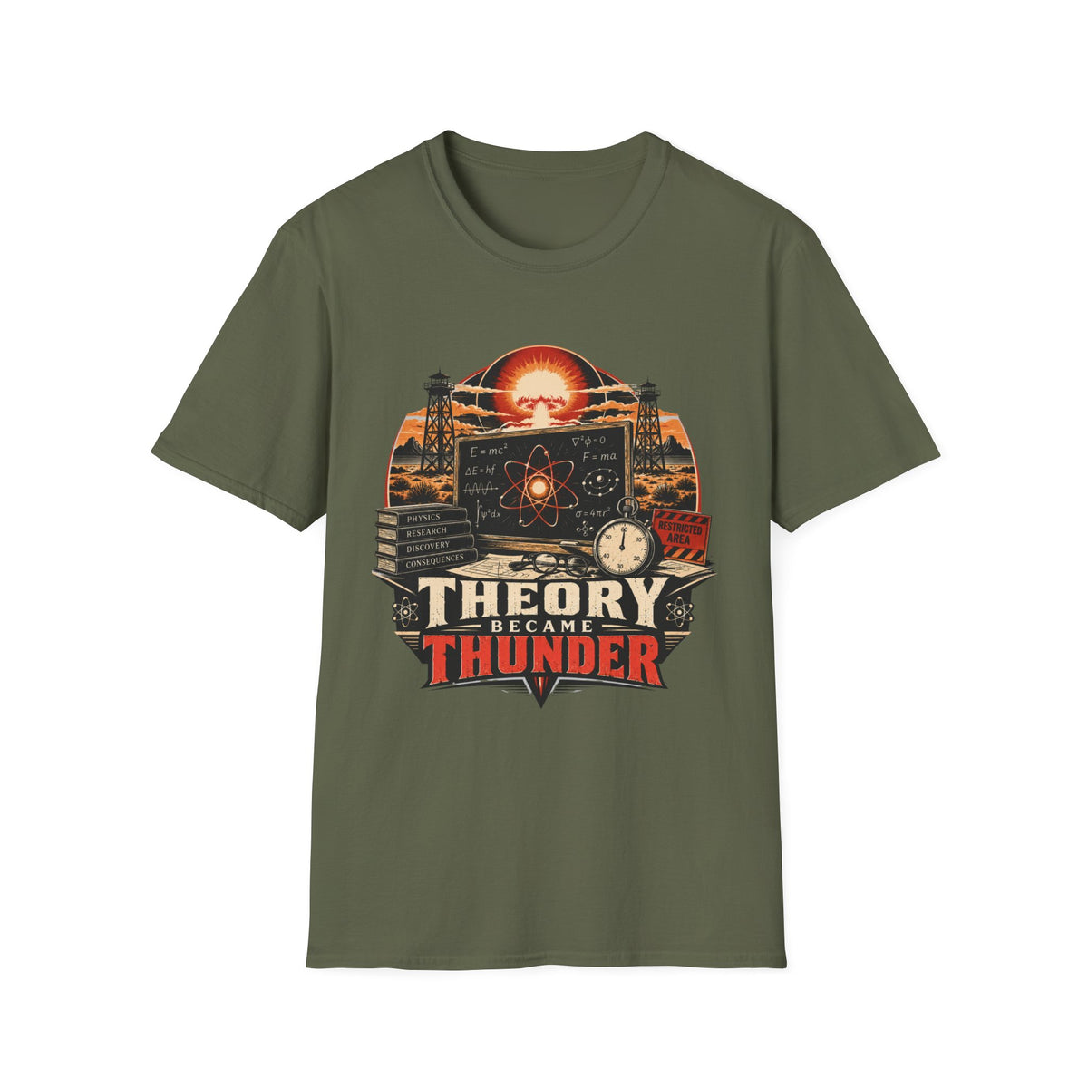 Theory Became Thunder  T‑Shirt