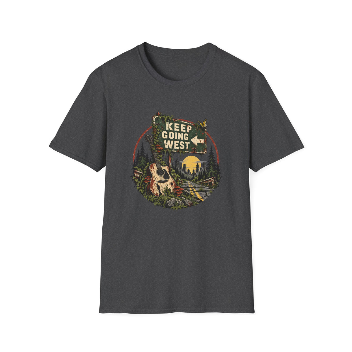 Keep Going West  T‑Shirt