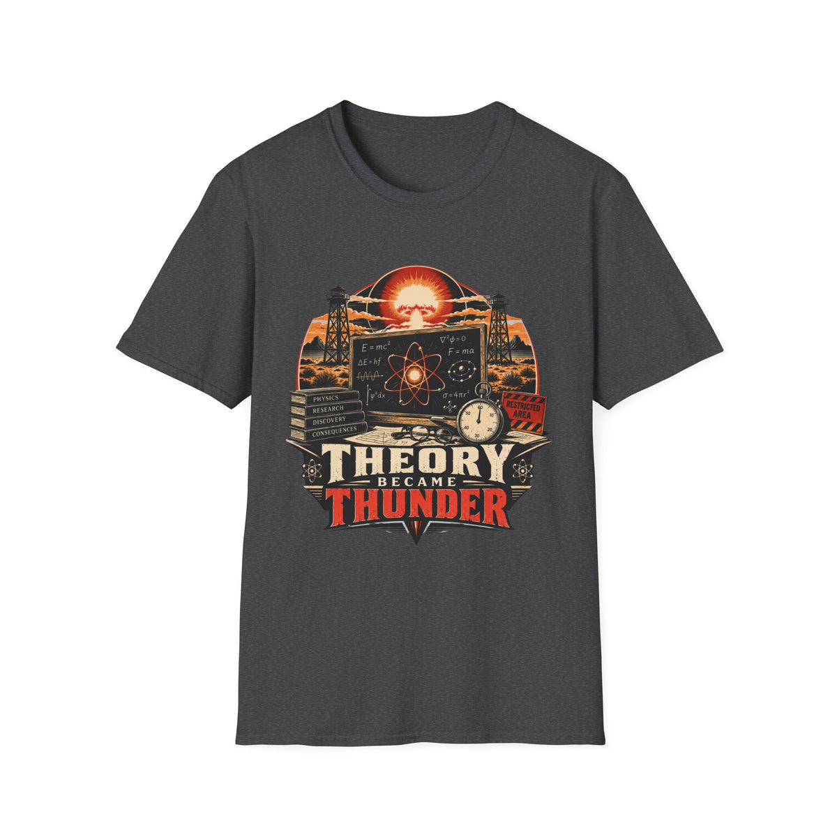 Theory Became Thunder  T‑Shirt