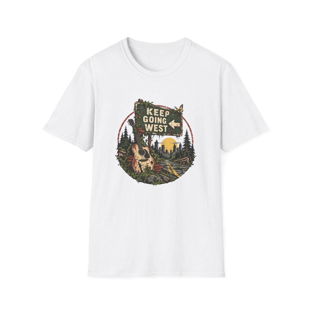 Keep Going West  T‑Shirt