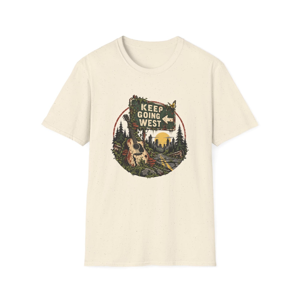 Keep Going West  T‑Shirt