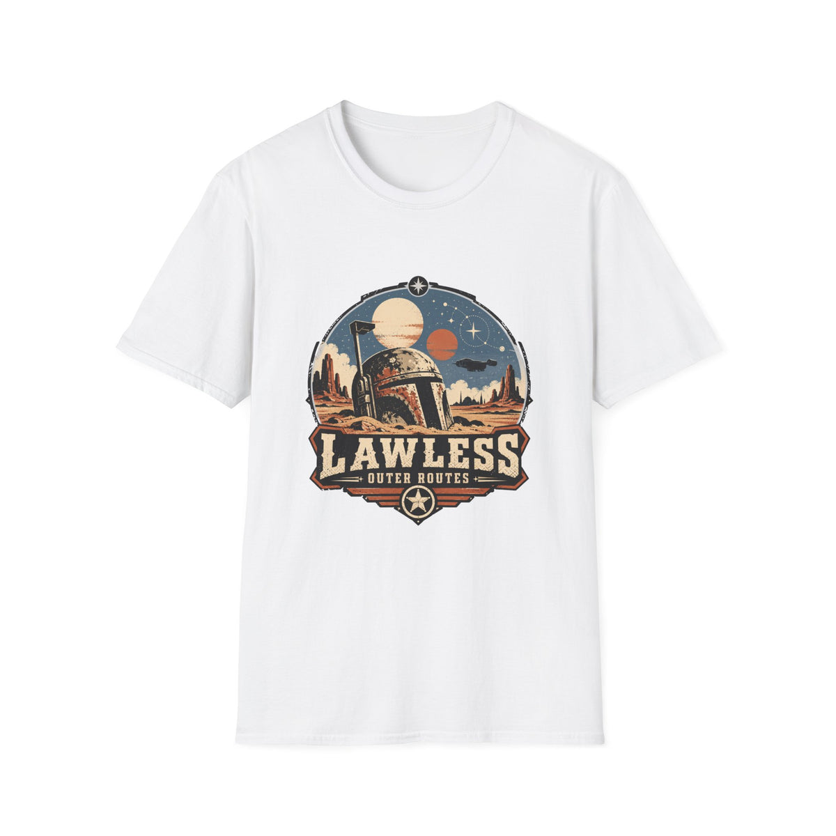LawLess Outer Routes  T‑Shirt
