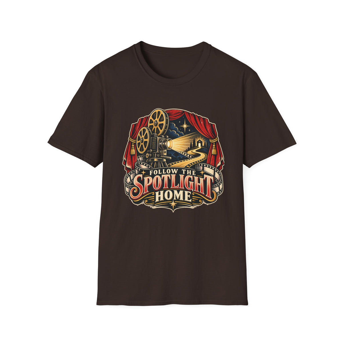 Follow The Spot Light Home T-Shirt