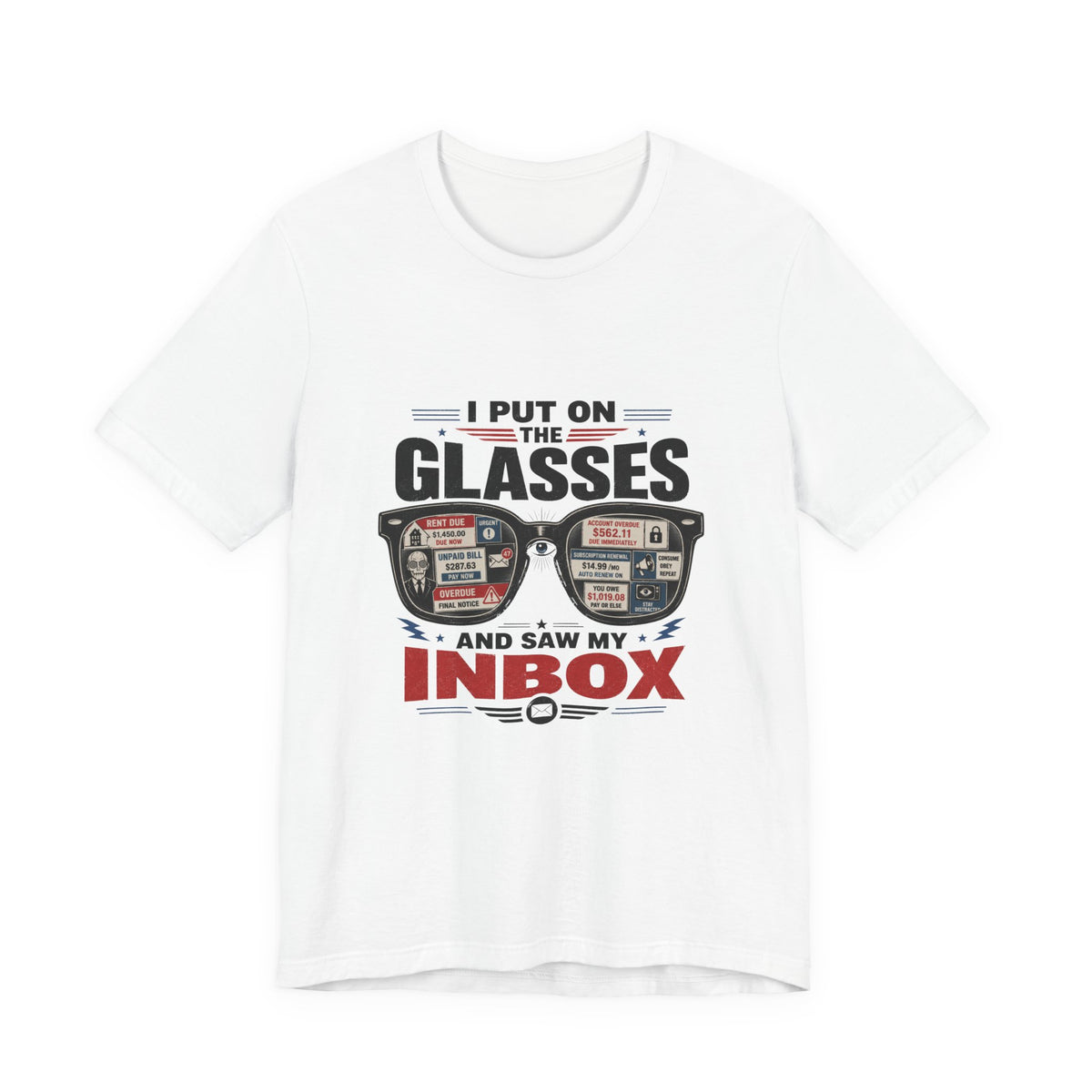 I Put On The Glasses  T-Shirt