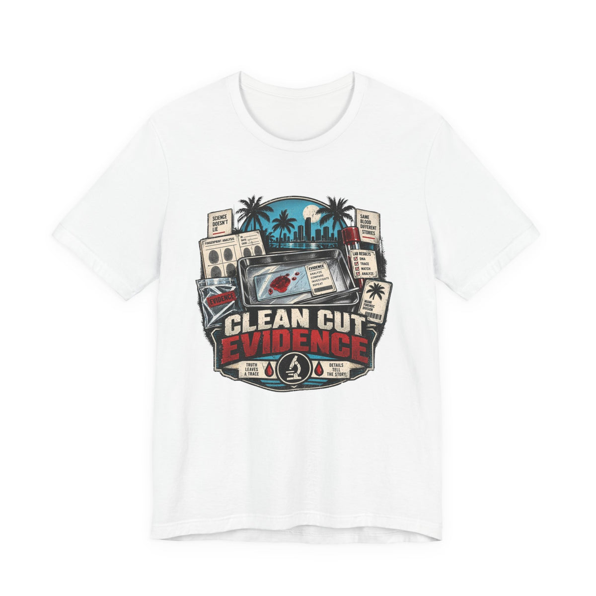 Clean Cut Evidence T-Shirt