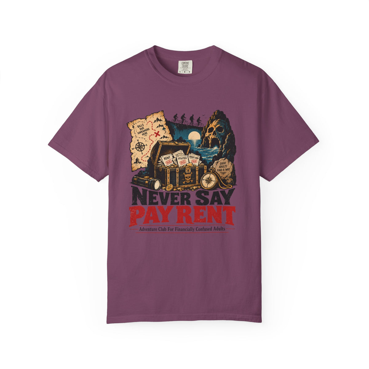 Adventure Club 'Never Say Pay Rent' T-Shirt