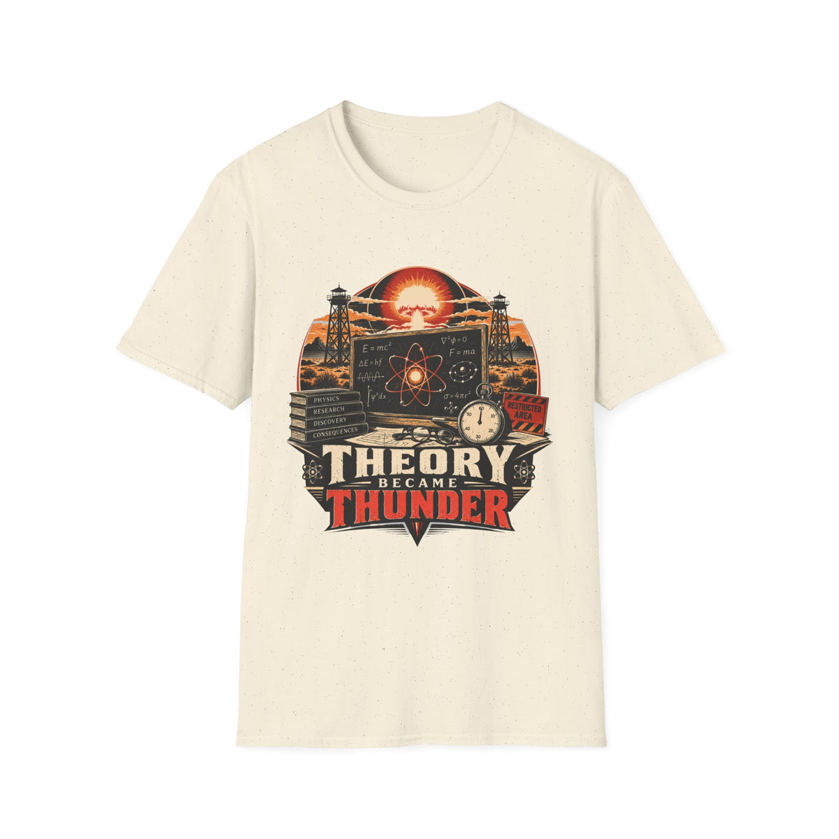 Theory Became Thunder  T‑Shirt