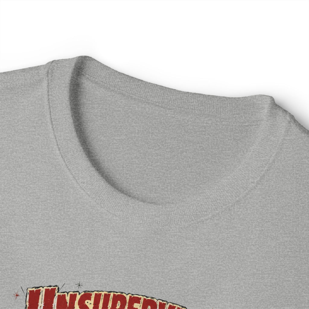 Unsupervised Again Tee — Funny Vacation Cabin Graphic T‑Shirt