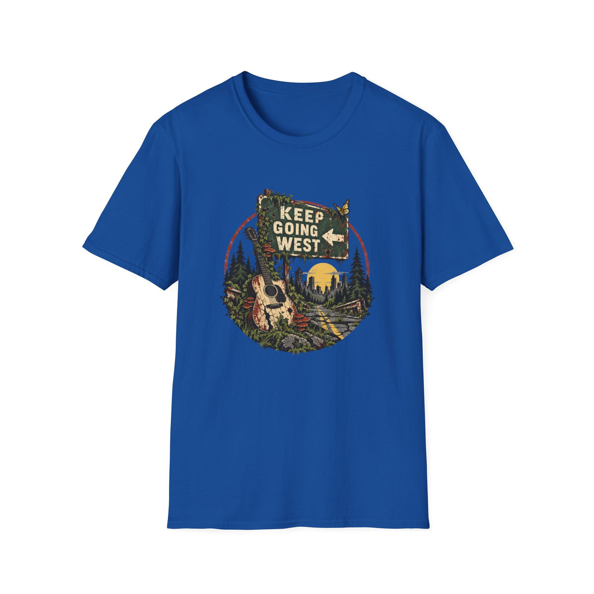 Keep Going West  T‑Shirt