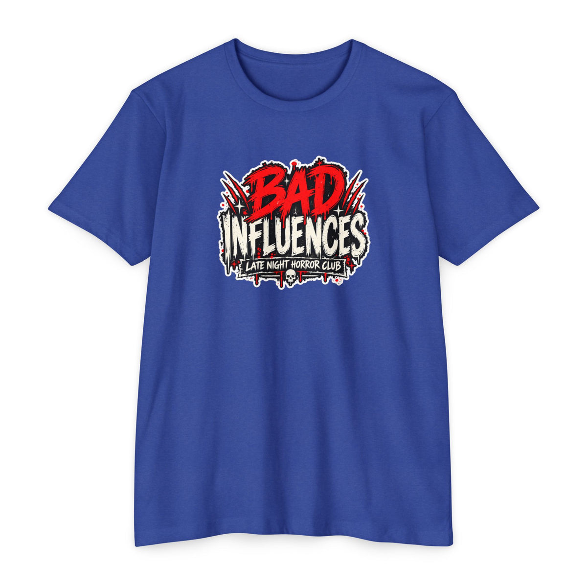 Bad Influences Horror T-Shirt — Jason & Freddy Retro Graphic Tee
