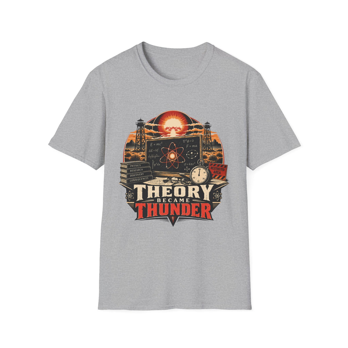 Theory Became Thunder  T‑Shirt