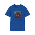 Talk Business Later T‑Shirt — Vintage Recliner & New Jersey Sign Graphic