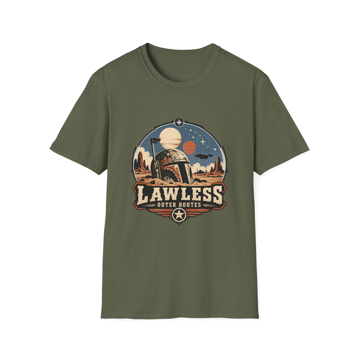 LawLess Outer Routes  T‑Shirt