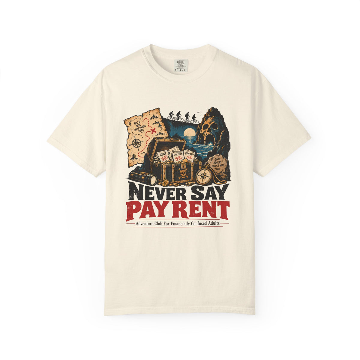 Adventure Club 'Never Say Pay Rent' T-Shirt