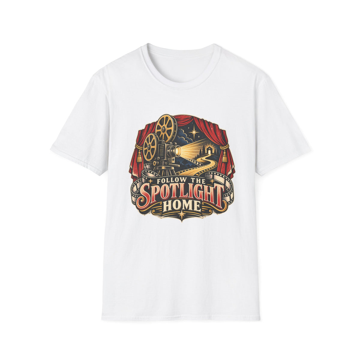 Follow The Spot Light Home T-Shirt