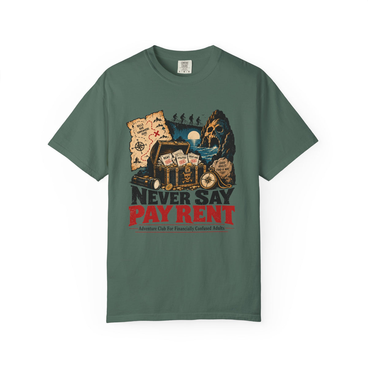 Adventure Club 'Never Say Pay Rent' T-Shirt
