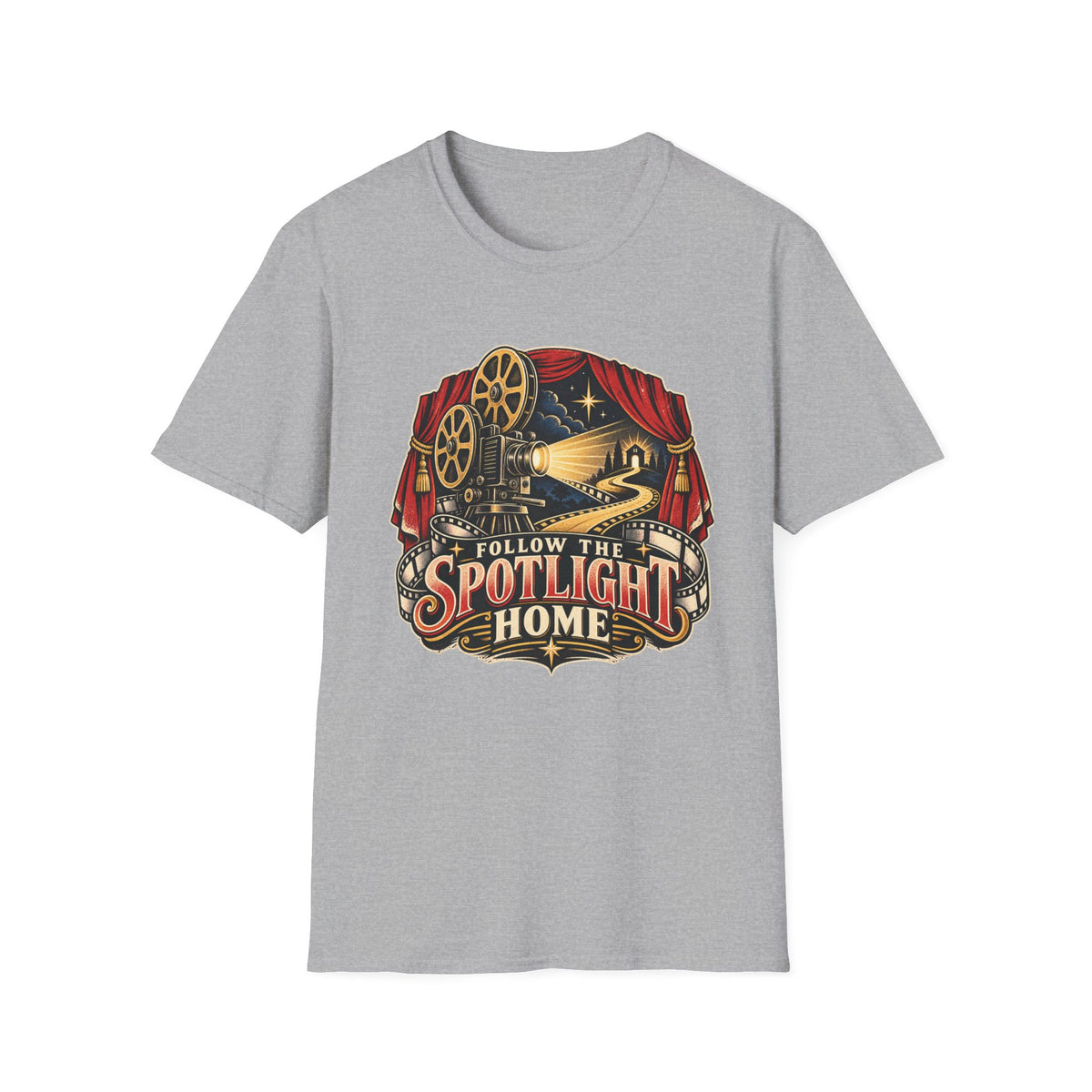 Follow The Spot Light Home T-Shirt