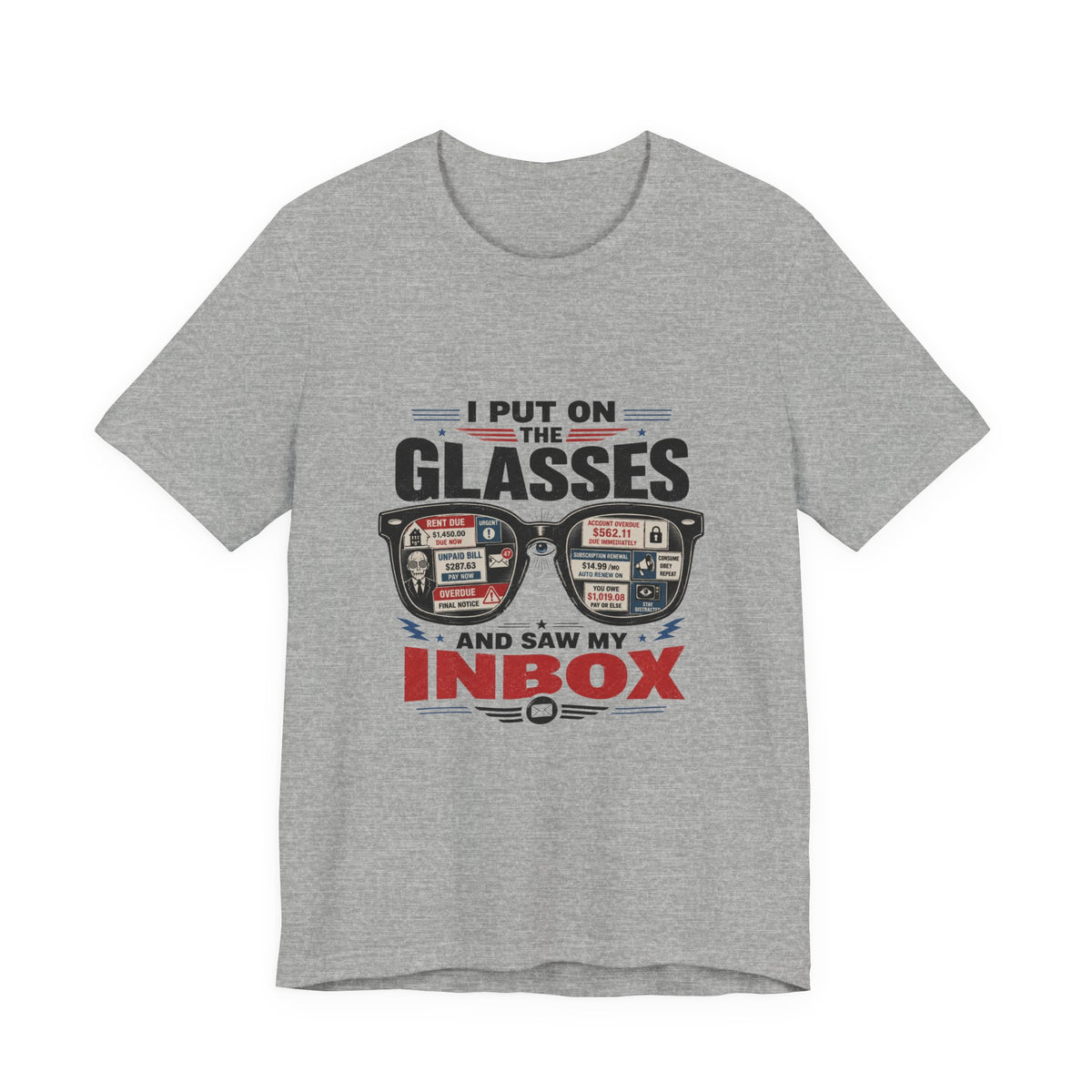 I Put On The Glasses  T-Shirt